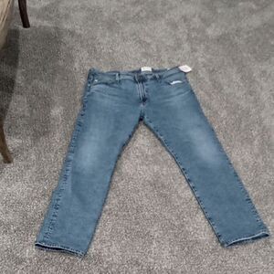 AG Los Angeles Everett Slim Straight 5 pocket jeans w belt loops size 38x32 NWT